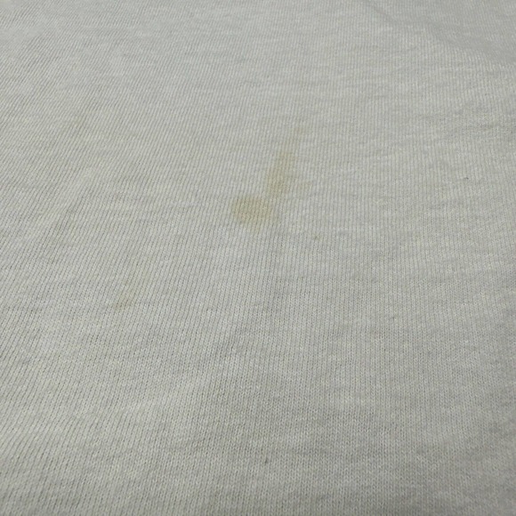 Vintage Hard Rock Cafe T-Shirt XL White Teal Purple Vancouver Canada 1989 Flaw - Picture 7 of 11